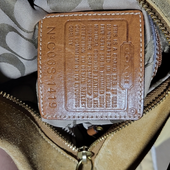 Coach Tan Suede - Picture 2 of 6